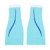 1 Pair Calf Compression Sleeve Breathable Lightweight Light Blue Footless Calf Sports Socks for Running Cycling