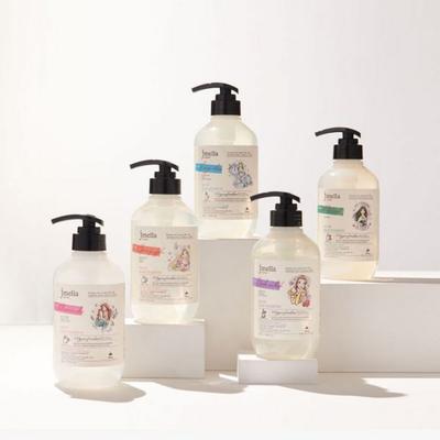 J.Mella Disney Princess Hair Shampoo 500ml 5 Types, Choose 1, Spring Apple, 1 Pc.