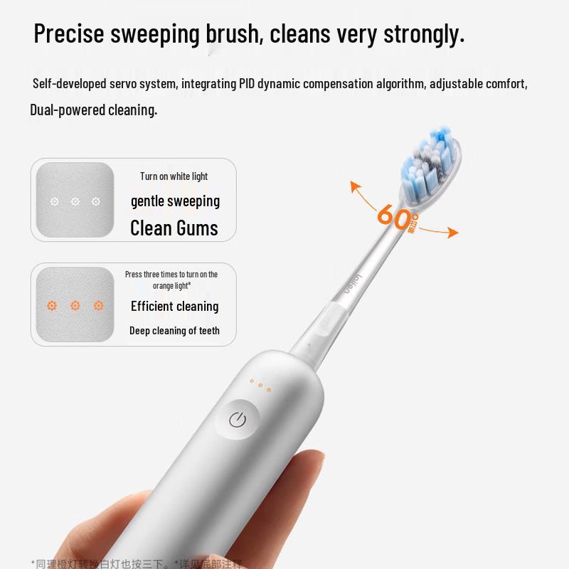 LAIFEN i2 Upgraded Aluminum Alloy Sonic Electric Toothbrush CN plug (adapter included)