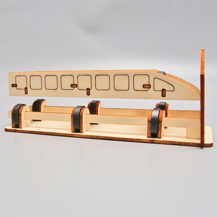 Science And Technology Small Production Maglev Train Steam Children's Scientific Experimental Equipment Suit Diy Handmade Materials