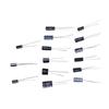 215Pcs Electrolytic Capacitor 0.1uF‑330uF Aluminium 15 Value Assortment Kit for Radio TV