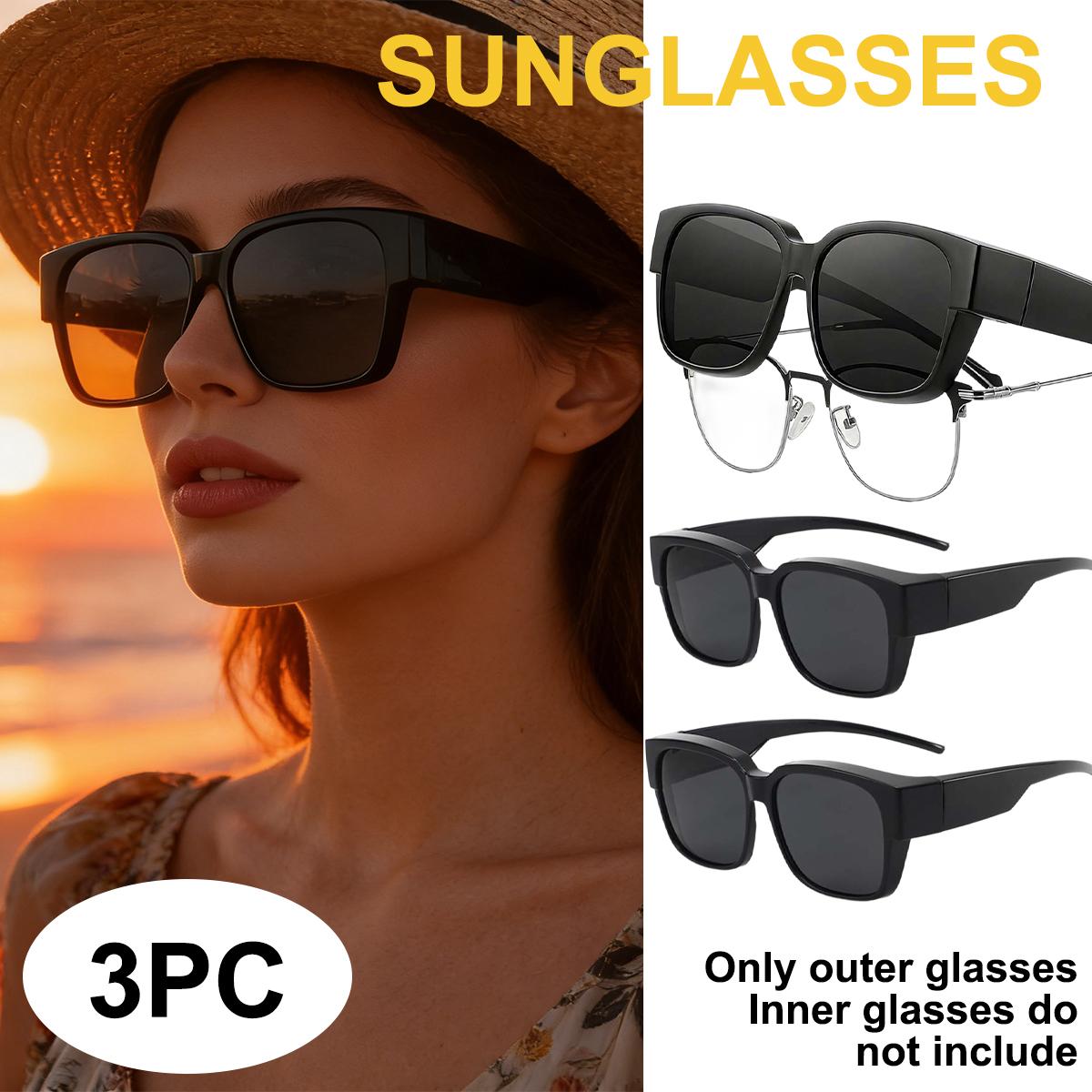 Модные Поляризационные Солнцезащитные Очки Кошачий Глаз для Женщин - Большие Очки Защита UV400 Ретро Стиль Дизайнерский Стиль T02