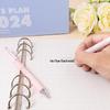 Pink Tulip Quick-Dry Click Pen 0.5 - Stylish Exam and Practice Pen