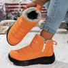 Women's Winter Warm Snow Boots Anti-Slip Waterproof Ankle Booties With Faux Fur Lined Comfortable Short Boots Outdoor Workout Walking Shoes for Women