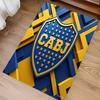 1pc Club Atlético Boca Juniors Print Area Rug - Soft,Washable Non-Slip Indoor Mat for Office Chairs,Living Room,Home Office Decorative Rug