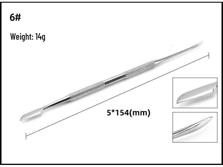 Set de Îngrijire Dentară din Oțel Inoxidabil: Instrumente de sculptat și umplere cu cuțit și lingură de ceară