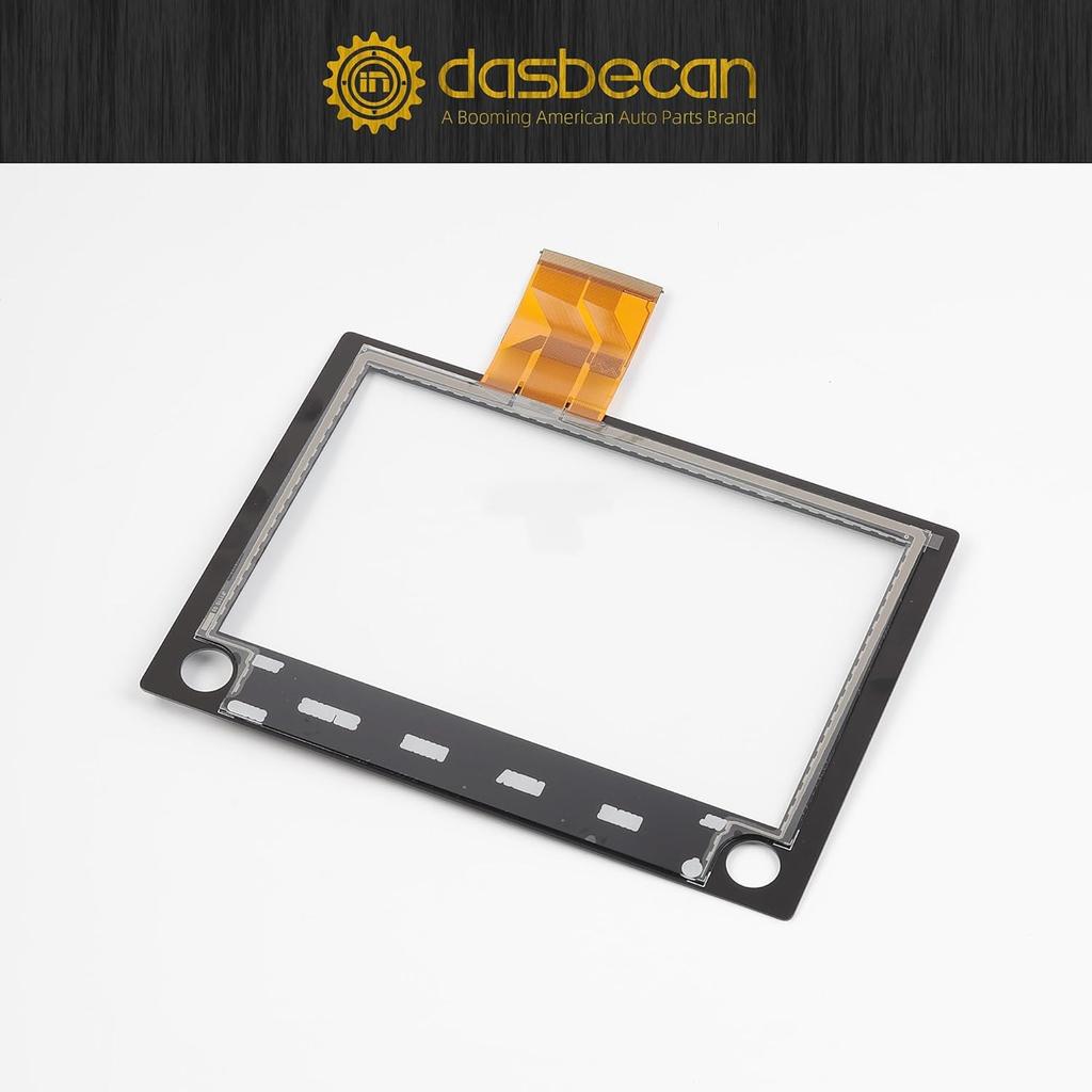 Dasbecan 8" Touch Screen with 2 knobs Compatible with 19-21 Mitsubishi Outlander Sport Mitsubishi ASX Replaces 8740A040 8740A130 8740A076 Glass