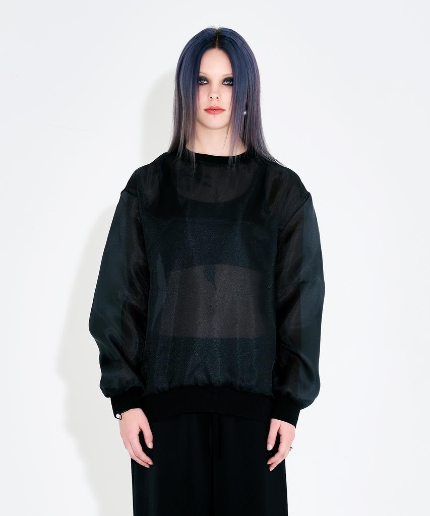 WARDOG Organza Sweatshirt Black