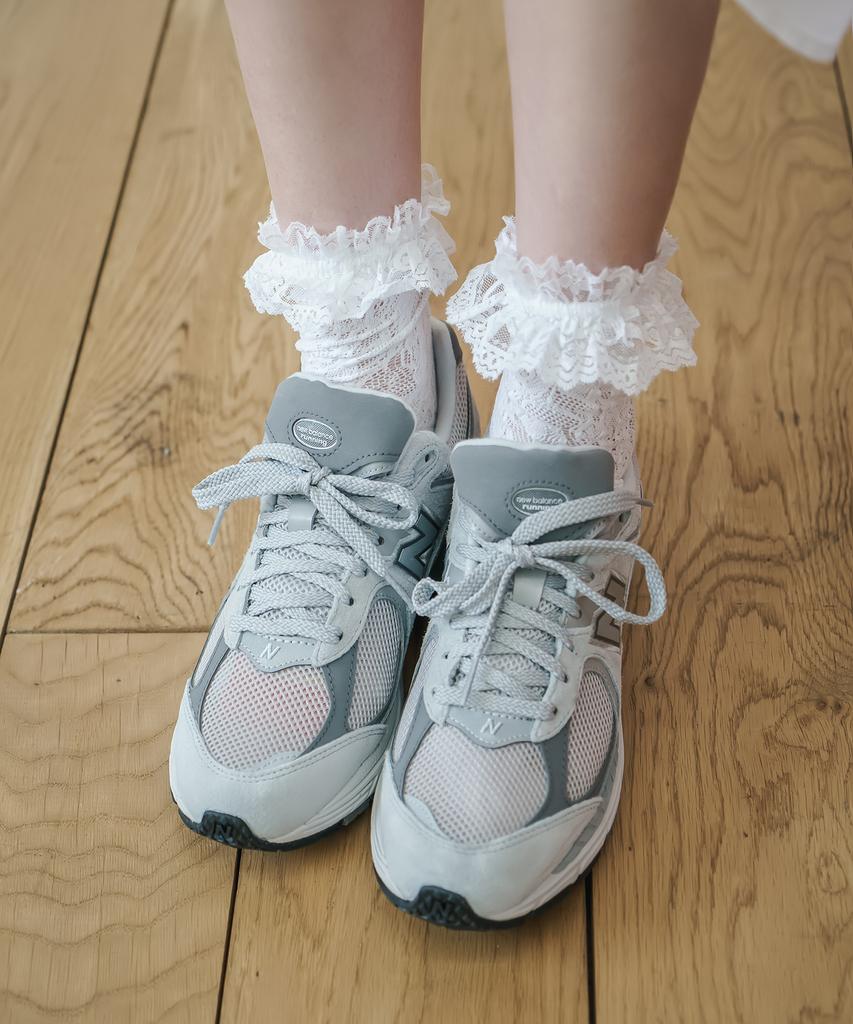 Mimin Rosina Lace Socks 2 Colors (Select 1)