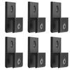 6Pcs Heavy Duty Aluminum Alloy Glass Fixing Clips Modern Mirror Holder Clips for Wall Mounted Mirrors Acrylic Displays Glass