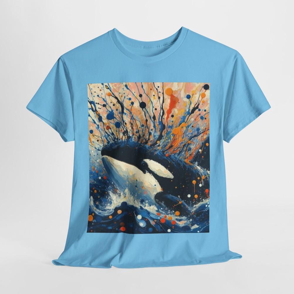 Orca Killer Whale Tee, DONE IN THE STYLE OF A KNOWN ARTIST