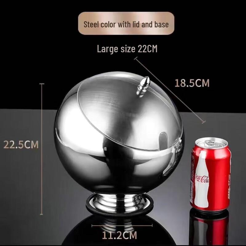 Fuao Stainless Steel Slanted Serving Bowl