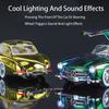 New 1:24 scale miniature alloy 300SL retro car toy model 4 doors openable vehicle sound and light car children's day gift