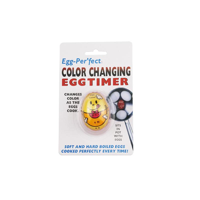 Eco-Friendly Resin Red Eggs Timer Egg Timer Resin Boiled Egg Cooker Color Changing Cooking Temperature Observer Kitchen Tool3