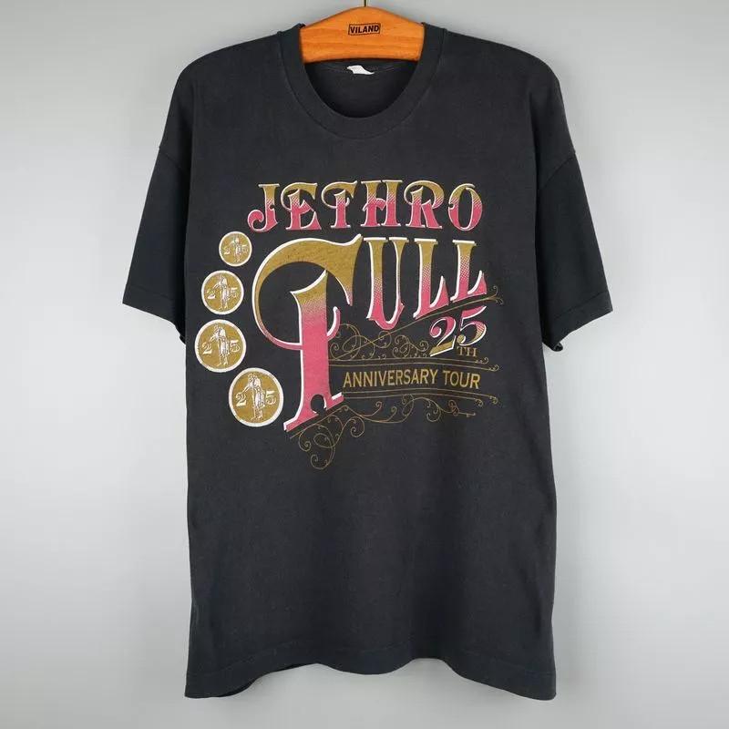 1995 Jethro Tull Tour Shirt, Gift Fan Black Unisex Tshirt Reprint 2 sides S-5XL Unisex T-Shirt XXXXL