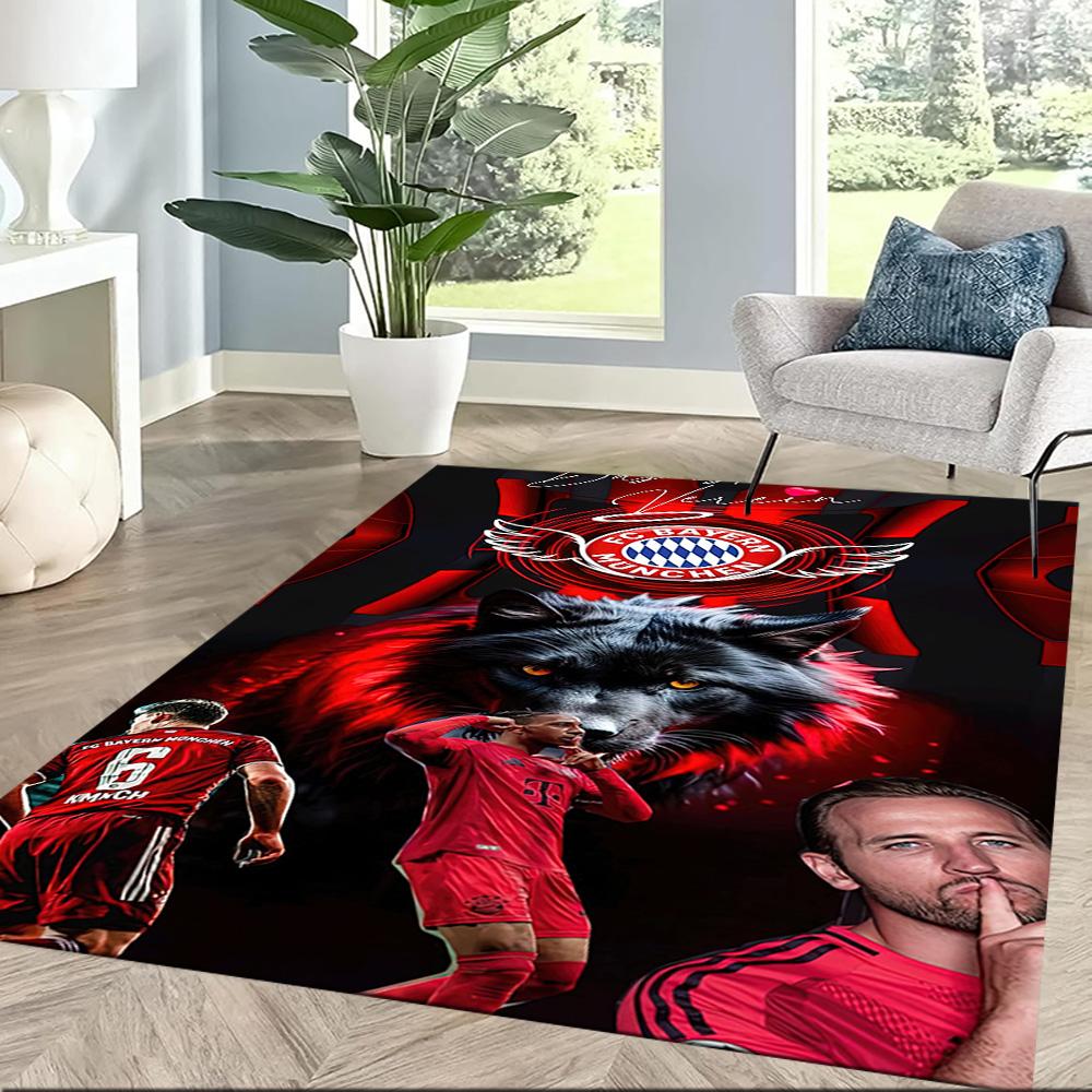 Champion Fc Bayern München Square rugs are a great choice for living rooms, bedrooms, home décor, and as gifts.