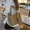 Summer Large Capacity Straw Weaving Tote Bag Women'S Shoulder Bags Crossbody Bag