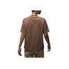 Jordan Flight Heritage Casual Printed Loose Short Sleeve T-Shirt Women T-Shirts Dark-Brown FQ3241-223