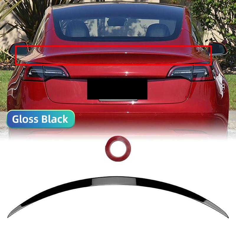 Rear Trunk Spoiler Wing Tail for Tesla Model 3 P Style Maxton 2017-2025 High-performance Styling Air Dam Tuning Accessories