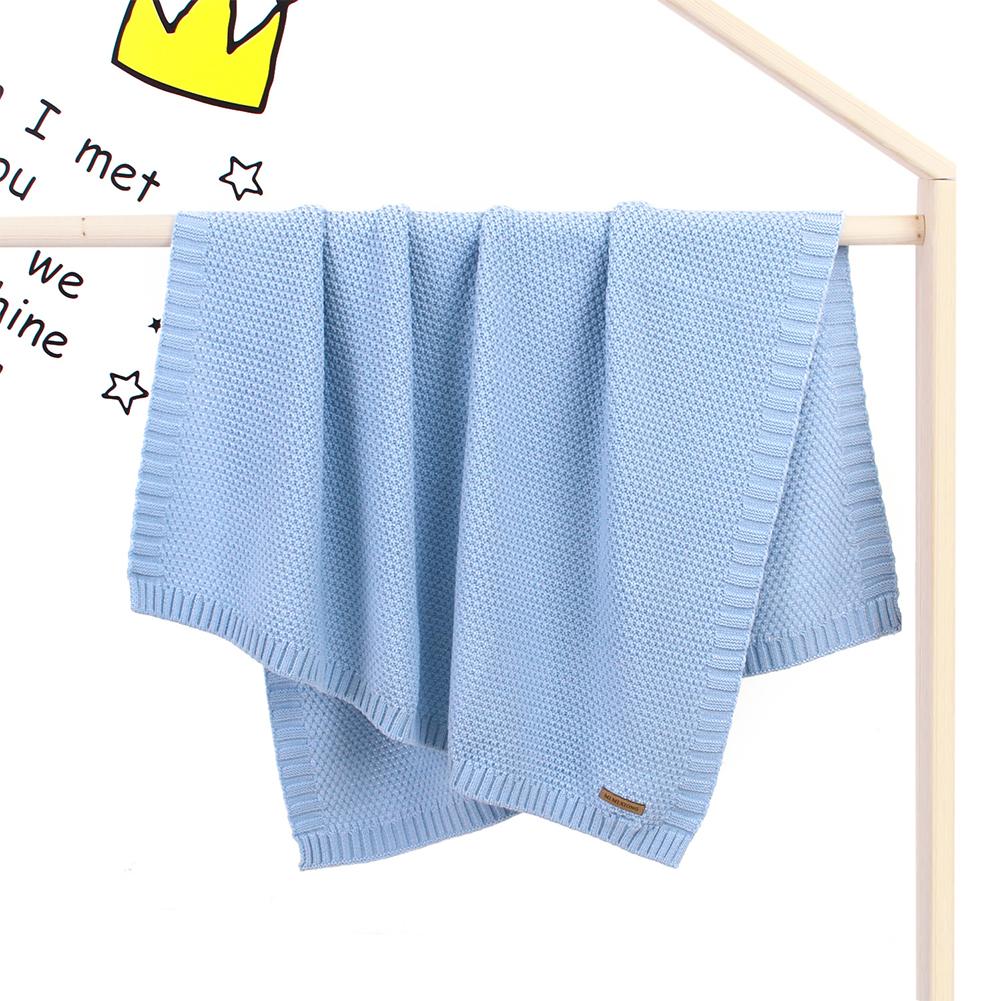 Knitted Blanket  Windproof Infnat Wrap Woolen Quilt Air Conditioning Cover Nap Blankets