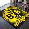 Custom Name Borussia Dortmund Carpet Rug for Living Room Bedroom Home Sofa Decoration,Kids play Non-slip Floor Mat