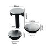 Steel Kitchen Drainage Seal Sink Tap Tap Hole Cover Water Blanking Plug Faucet Hole Cover Stopper