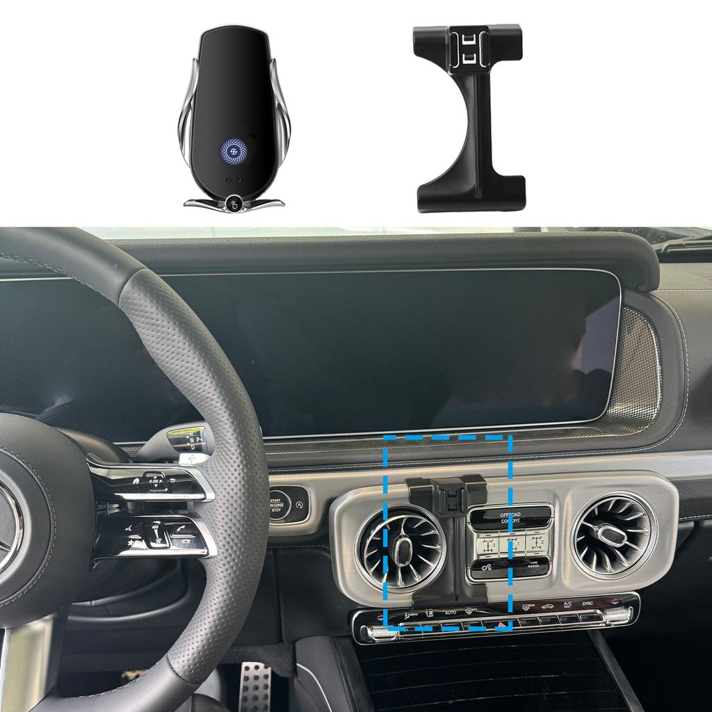 GPS Bracket Navigation Stand Auto for Mercedes Benz G Class 2025 2026 2027 G500 G63 W463 AMG Car Mobile Phone Holde