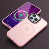 Luxury Matte Magnetic For Magsafe Translucency Case For iPhone 16 15 14 13 12 11 Pro Max 15Plus Wireless Charge Shockproof Cover