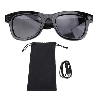 KI-Übersetzungs-Smart-Brille Bluetooth 5.3 Multifunktional Bilderkennung Musik Anrufe Kamera-Brille für Reisen