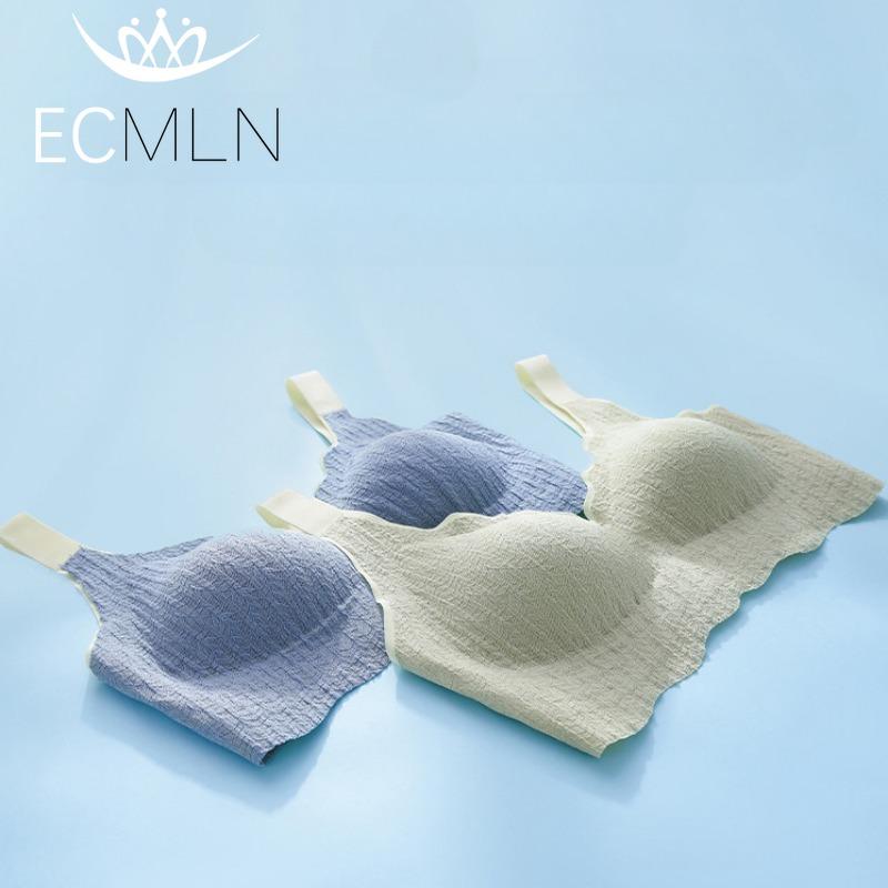 Εσώρουχα με δαντέλα από βαμβακερό φούσκα, χωρίς ατσάλινο δαχτυλίδι, μαλακή στήριξη Αντιχαλαρωτική αθλητική αναπνοή και άνετο σουτιέν