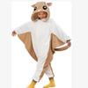 Kids Squirrel Onesie Animal Kigurumi Child Cosplay Costume Halloween Pajamas Christmas Gift Bat Pyjamas One-Piece Bodysuit