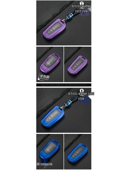 Toyota Key Case for Corolla, Camry, Avalon - Protective Metal Buckle Cover