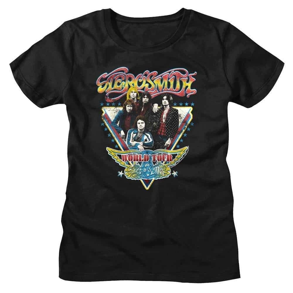 Aerosmith World Tour Women s T Shirt XL