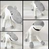 40/50/60cm Shark Horse Soft Stuffed Plush Toy Stuffed Shark Head Horse Body Model Doll Pillow Toy For Kid Children Birthday Gift