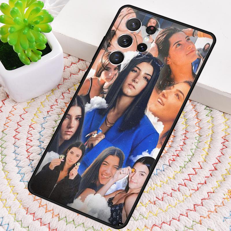 Charli D'amelio Aesthetic Phone Case for Samsung Galaxy Note 10 Pro S26 Ultra S23 S24 FE S25 S21 S22 PLUS Shockproof Cove