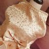 Pet Princess Dress Sparkly Bow And Sequins Tutu Dress Soft Dog Cat Costume Cute Party Outfit for Small Animals