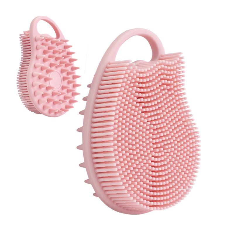 Double-Sided Silicone Bath & Massage Brush for Babies