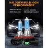 9005 H11 Halogen Headlight Bulbs For Toyota Prius 2010-2011 High Performance Halogen Car Headlight Bulb for Brighter Light, 9005 High Beam+H11 Low