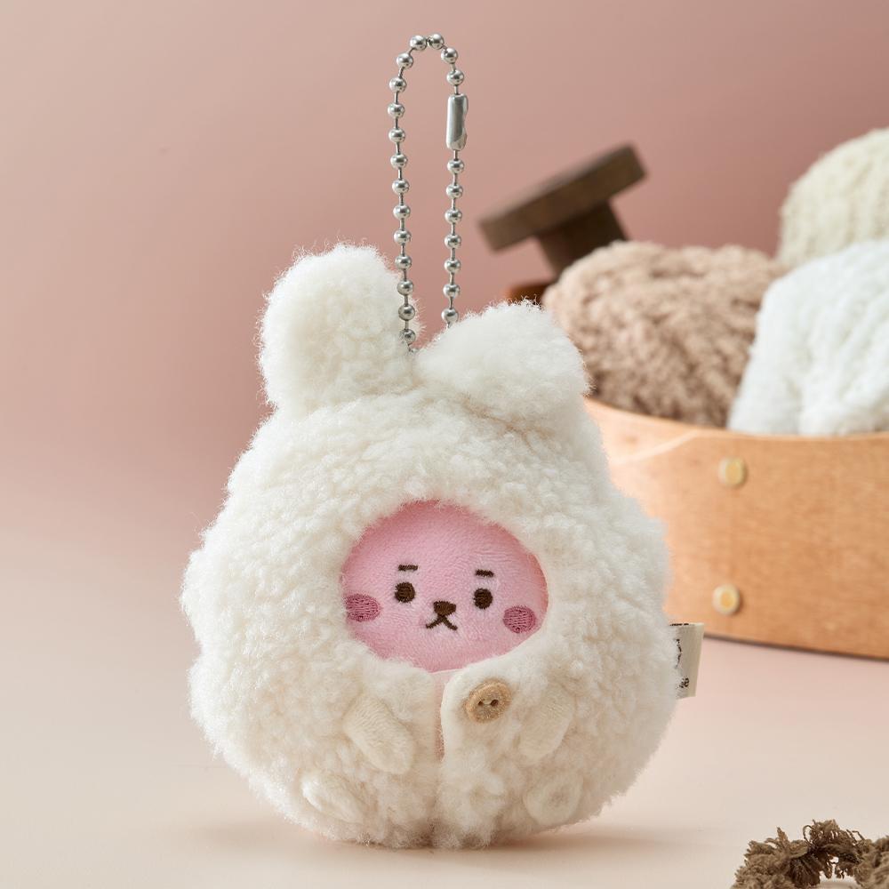 BT21 COOKY Plush Doll Keyring - Made by RJ