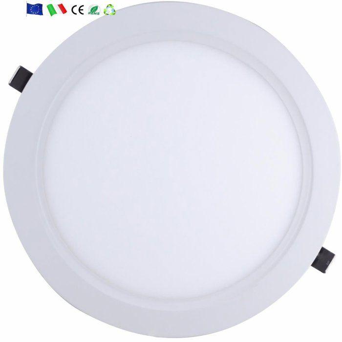 Round Recessed LED Spotlight WHITE 18W - Neutral White 4000K - 5500K - SILAMP