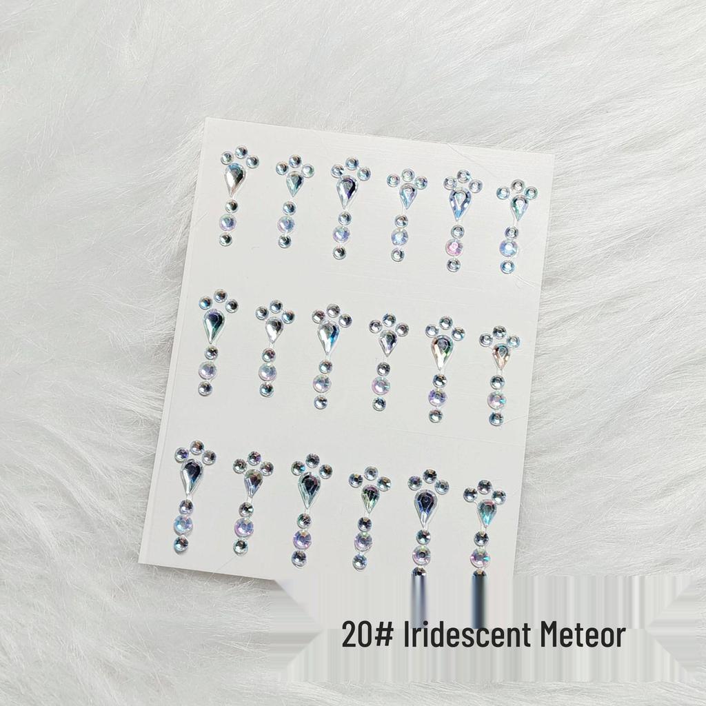 Children's Cartoon Crystal Gem Rhinestone Stickers - Decorative Diamond Decals for Toys & Stage Performance