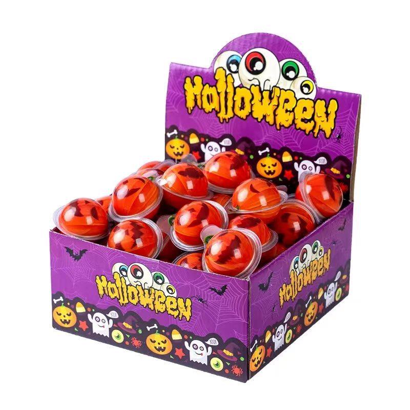 Halloween Pumpkin Lantern and Candy Bag with Luminous Effects for Trick-or-Treating