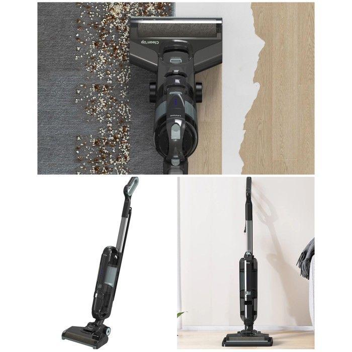 Washer Upright Vacuum cleaner - LIVOO - 600W - 2 in 1 - 15 kPa - Self-cleaning