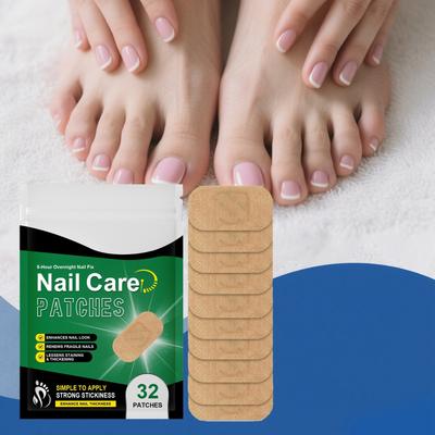 Toenail Extra Strength 32 Pieces Nighttime Nail Patches For Toenails To Strengthen Nails And Reduce Breakage