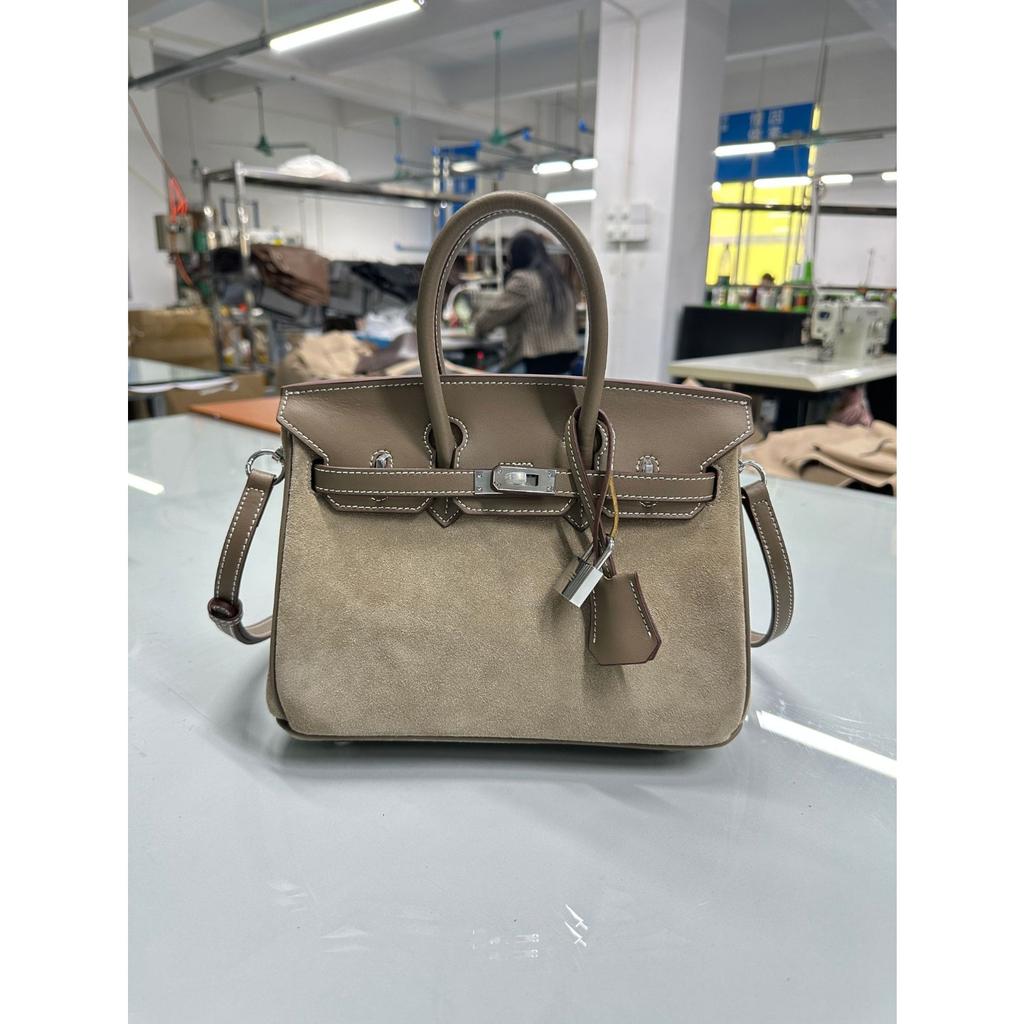 Suede Anti-Suede Frosted Cowhide 25/30 Commuter Leather One Shoulder Oblique Span Handbag A Le Bag