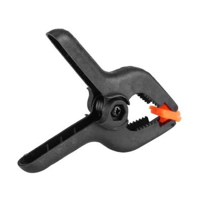 Black Plastic Spring Clamp - SONEW - Type A - 9.2cm - Pack of 10