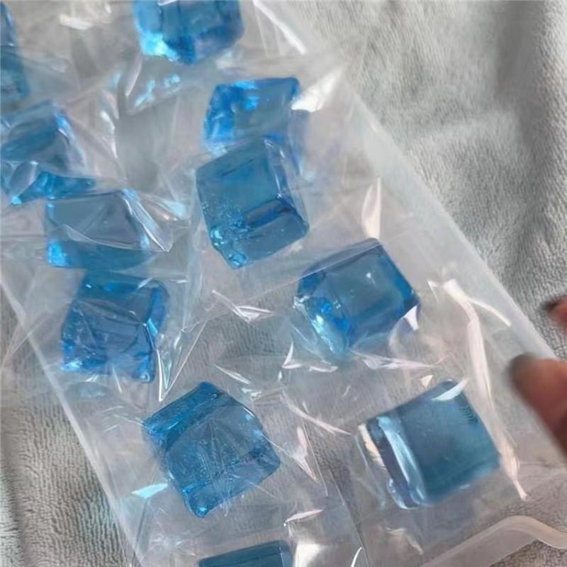 Jucărie Fidget Jucării Mini Squishy Cub de Gheață Mochi Mingie Anti-stres Jucărie Kawaii Cub Transparent lăbuță de pisică pește Jucărie de Strâns pentru Ameliorarea Stresului