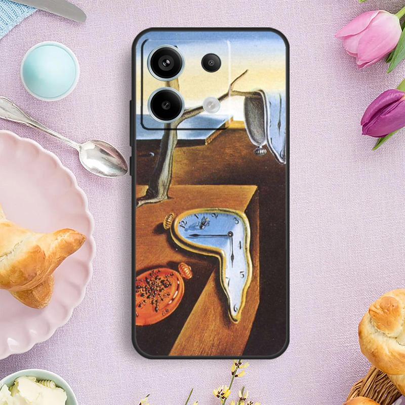 Salvador Dali Art Phone Case For Redmi Note 13 9 10 11 12 Pro Plus 10S 11S 12S Redmi 12 9C 10C 12C 13C Cover