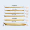 Set of 6 Wood Pottery Craft Trimming Tools with Mixed Tip, Clay Carving Tools for Ceramic Pottery Shaping Smoothing Project