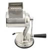 Manual Cheese Grater Cheese Shredder with 5 Interchangeable Blades Stainless Steel Hand Crank